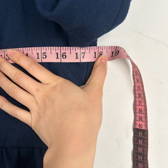 Tulle Anthropologie Wool Brown Faux Fur Trim Hood Long Blue Coat Size Medium - Picture 8 of 12